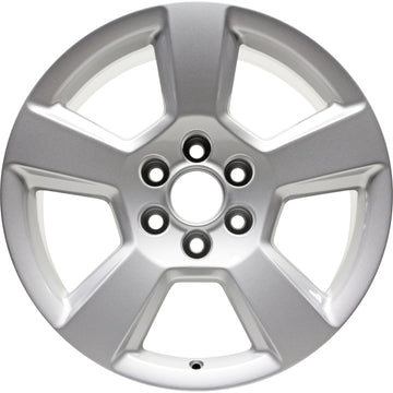New 20" 2015-2018 Chevrolet Silverado 1500 Silver Replacement Alloy Wheel - 5754