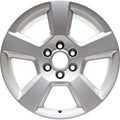 New 20" 2015-2018 GMC Sierra 1500 Silver Replacement Alloy Wheel - 5754