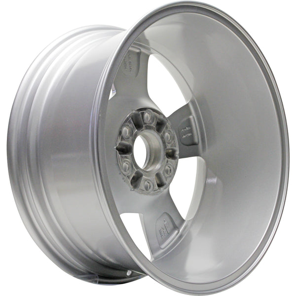 New 20" 2015-2018 Chevrolet Silverado 1500 Silver Replacement Alloy Wheel - 5652 - Factory Wheel Replacement