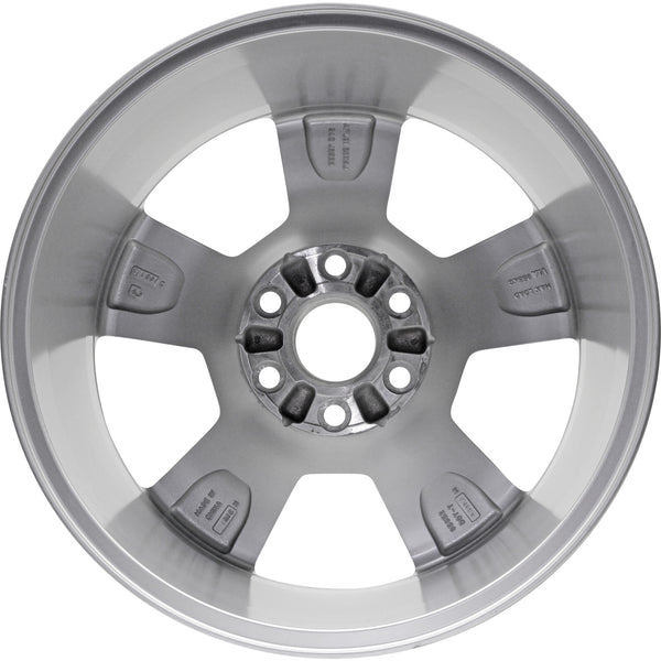 New 20" 2015-2019 GMC Yukon Silver Replacement Alloy Wheel - 5652 - Factory Wheel Replacement