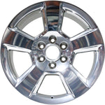 New 20" 2014-2018 Chevrolet Silverado 1500 Polished Replacement Alloy Wheel - 5652 - Factory Wheel Replacement