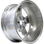 New 20" 2014-2018 Chevrolet Silverado 1500 Polished Replacement Alloy Wheel - 5652 - Factory Wheel Replacement