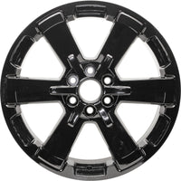 New 22" 2019 Chevrolet Silverado 1500 LD Black Replacement Alloy Wheel - Factory Wheel Replacement