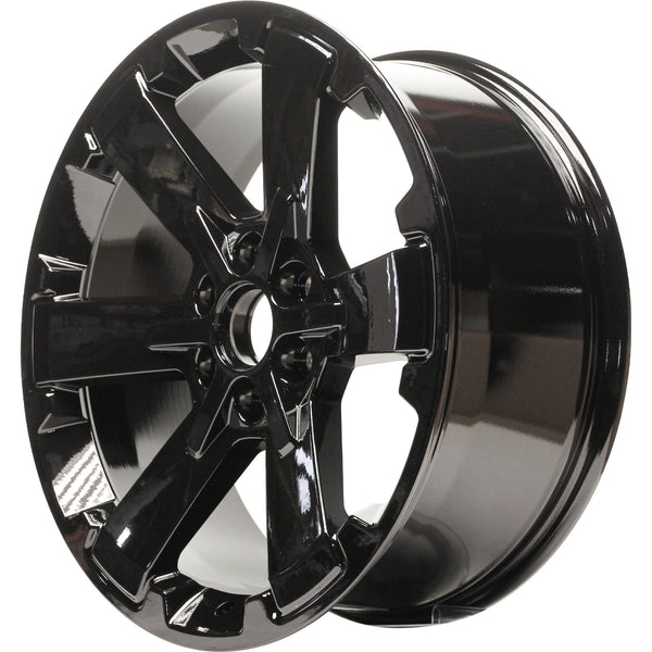 New 22" 2015-2019 Cadillac Escalade Black Replacement Alloy Wheel - Factory Wheel Replacement