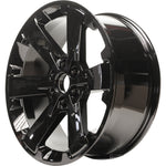 New 22" 2015-2019 Chevrolet Tahoe Black Replacement Alloy Wheel - Factory Wheel Replacement