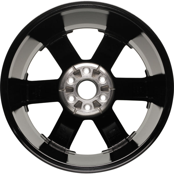 New 22" 2015-2019 Chevrolet Tahoe Black Replacement Alloy Wheel - Factory Wheel Replacement