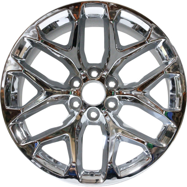 New 22" 2019 Chevrolet Silverado 1500 LD Chrome Replacement Alloy Wheel