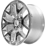 New 20" 2015-2018 Chevrolet Suburban 1500 Polished Replacement Wheel - 5698 - Factory Wheel Replacement