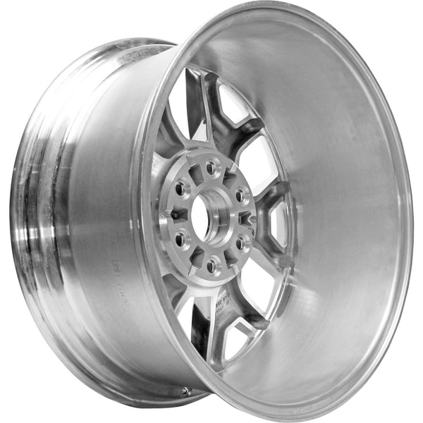 New 20" 2015-2018 Chevrolet Suburban 1500 Polished Replacement Wheel - 5698 - Factory Wheel Replacement
