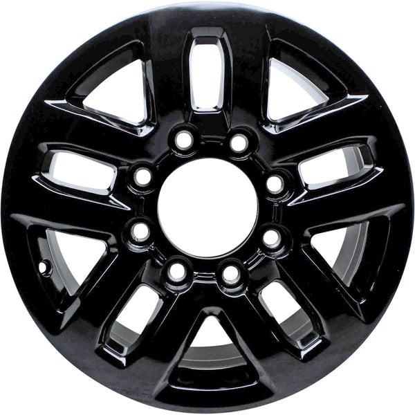 New 18" 2015-2019 Chevrolet Silverado 2500 Replacement Black Alloy Wheel - 5709