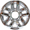 New 18" 2015-2019 Chevrolet Silverado 2500 Replacement Chrome Alloy Wheel - 5709