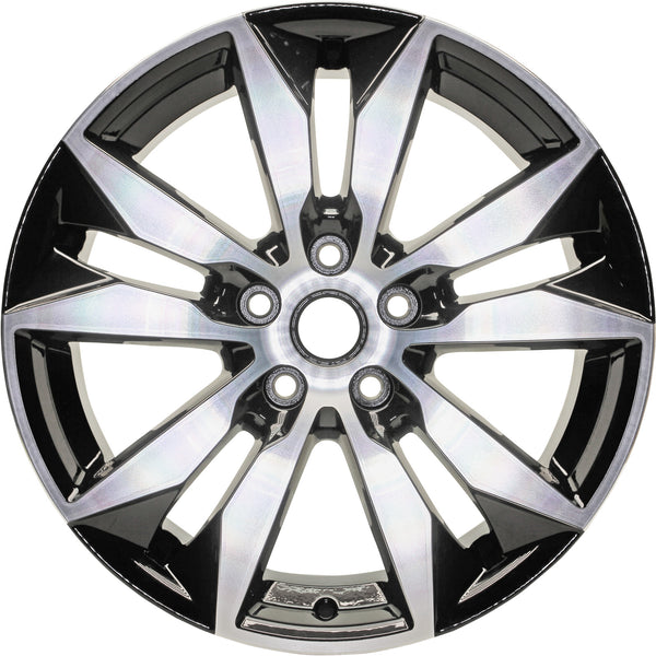 New 18" 2016-2022 Chevrolet Malibu Machine Black Replacement Wheel - 5716