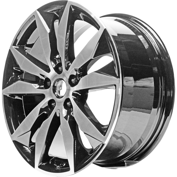 New 18" 2016-2022 Chevrolet Malibu Machine Black Replacement Wheel - 5716