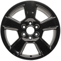 New 20" 2015-2018 Chevrolet Silverado 1500 Gloss Black Replacement Wheel - 5754