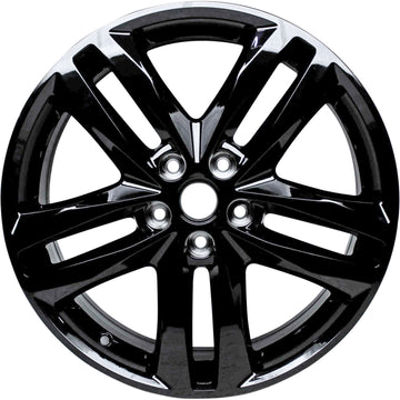 New 19" 2020-2021 Chevrolet Equinox Midnight Black Replacement Alloy Wheel - 5832