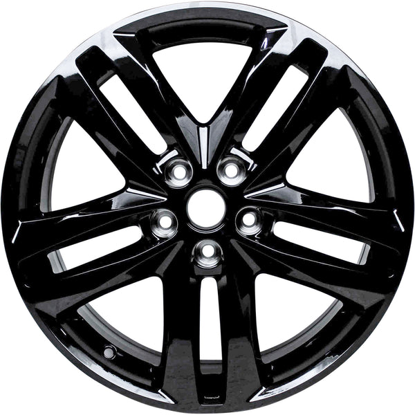 New 19" 2020-2021 Chevrolet Equinox Black Replacement Alloy Wheel - 5832