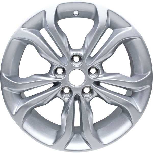 New 16" 2019 Chevrolet Cruze Silver Replacement Alloy Wheel - 5879