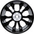 New 18" 2019 Chevrolet Cruze Machine Black Replacement Alloy Wheel - 5884