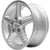 New 16" 1999-2005 Pontiac Grand Am Silver Replacement Alloy Wheel - 6533 - Factory Wheel Replacement