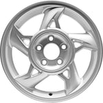 New 16" 2002-2005 Pontiac Grand Am Silver Replacement Alloy Wheel - 6553 - Factory Wheel Replacement