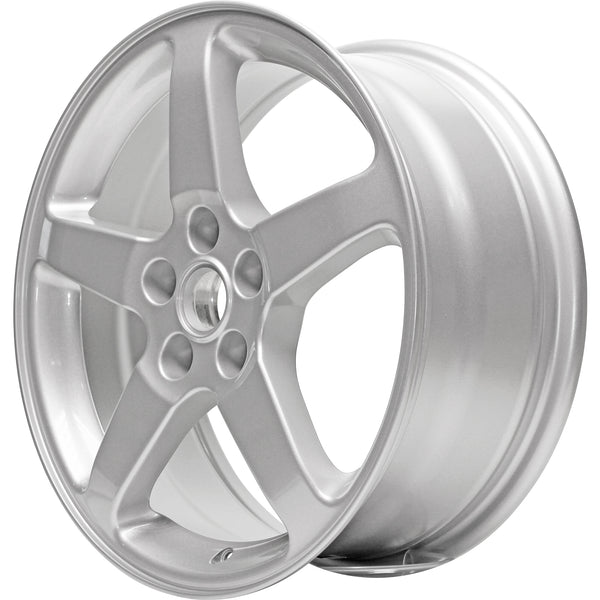 New 17" 2005-2010 Pontiac G6 Silver Replacement Alloy Wheel - 6585 - Factory Wheel Replacement