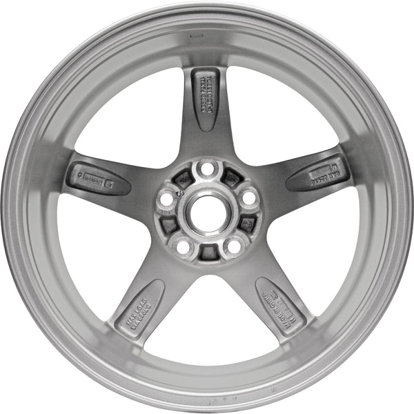 New 17" 2005-2010 Pontiac G6 Silver Replacement Alloy Wheel - 6585 - Factory Wheel Replacement