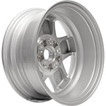 New 17" 2007-2018 Jeep Wrangler JK All Silver Replacement Alloy Wheel - 9074 - Factory Wheel Replacement