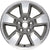 New 16" 2008-2012 Jeep Liberty Machine Charcoal Replacement Alloy Wheel - 9084 - Factory Wheel Replacement