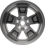 New 16" 2008-2012 Jeep Liberty Machine Charcoal Replacement Alloy Wheel - 9084 - Factory Wheel Replacement