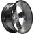 New 20" 2011-2013 Jeep Grand Cherokee Hyper Silver Replacement Alloy Wheel - Factory Wheel Replacement