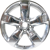 New 20" 2011-2013 Jeep Grand Cherokee Polished Replacement Alloy Wheel - 9112 - Factory Wheel Replacement