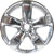 New 20" 2011-2013 Jeep Grand Cherokee Polished Replacement Alloy Wheel - 9112 - Factory Wheel Replacement