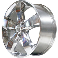 New 20" 2011-2013 Jeep Grand Cherokee Polished Replacement Alloy Wheel - 9112 - Factory Wheel Replacement