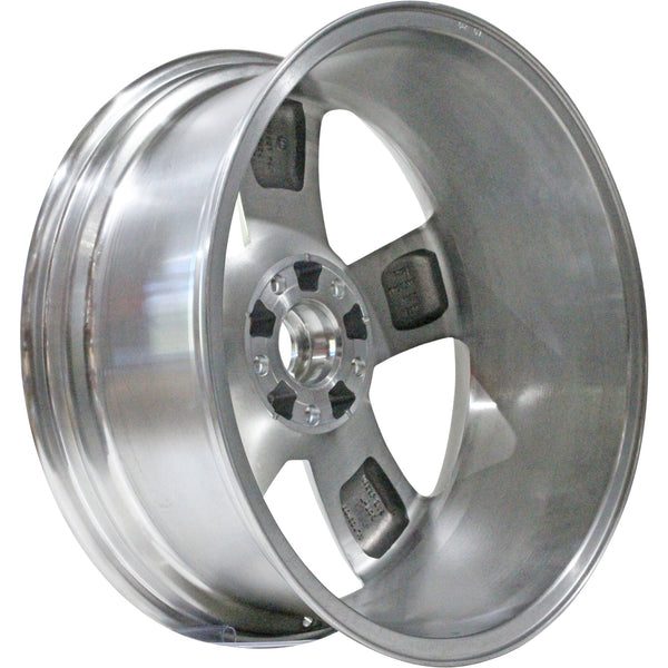 New 20" 2011-2013 Jeep Grand Cherokee Polished Replacement Alloy Wheel - 9112 - Factory Wheel Replacement