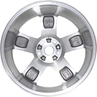 New 20" 2011-2013 Jeep Grand Cherokee Polished Replacement Alloy Wheel - 9112 - Factory Wheel Replacement
