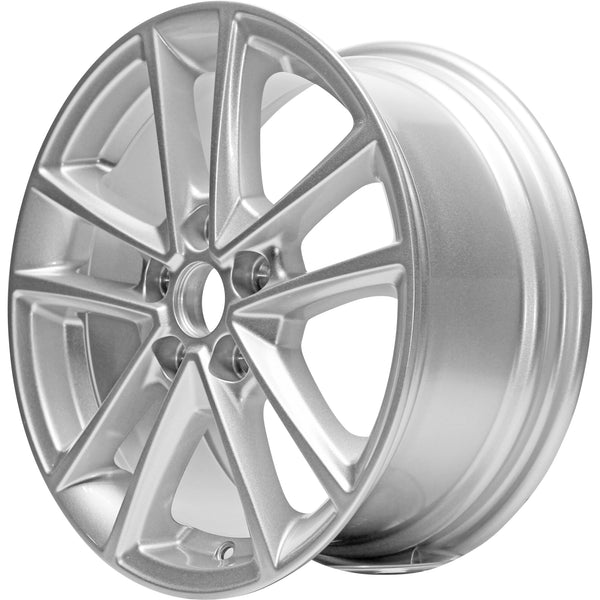 New 16" 2015-2018 Ford Focus Silver Replacement Alloy Wheel - 10010 - Factory Wheel Replacement