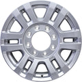 New 18" 2017-2019 Ford F-250 Silver Replacement Alloy Wheel - 10098