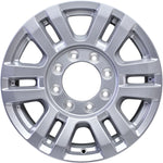 New 18" 2017-2019 Ford F-350 SRW Silver Replacement Alloy Wheel 