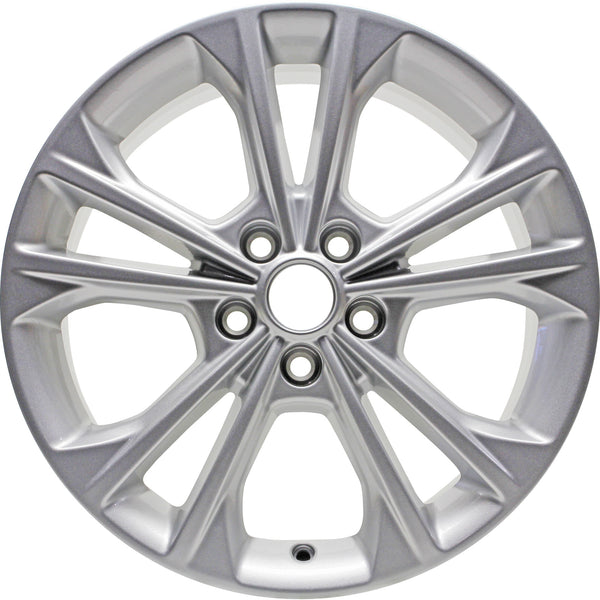 New 17" 2017-2019 Ford Escape Silver Replacement Alloy Wheel - 10108 - Factory Wheel Replacement