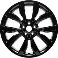 New 19" 2017-2019 Ford Escape Gloss Black Replacement Alloy Wheel - 10112 - Factory Wheel Replacement