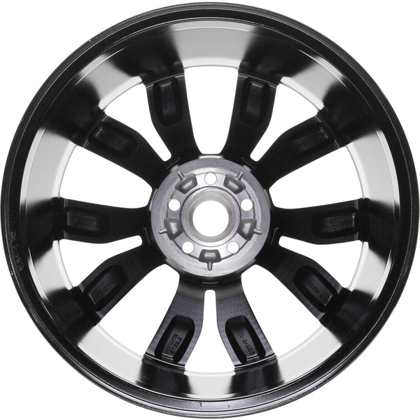 New 19" 2017-2019 Ford Escape Gloss Black Replacement Alloy Wheel - 10112 - Factory Wheel Replacement