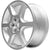 17" 2002-2004 Nissan Altima Silver Replacement Alloy Wheel