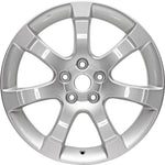 New 18" 2007-2008 Nissan Maxima Silver Replacement Alloy Wheel - 62475 - Factory Wheel Replacement