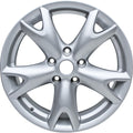 New 17" 2008-2013 Nissan Rogue Silver Replacement Alloy Wheel - 62500