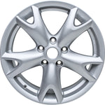 New 17" 2008-2012 Nissan Rogue Silver Replacement Alloy Wheel - 62500 - Factory Wheel Replacement