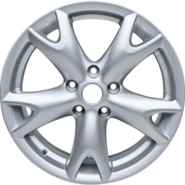 New 17" 2008-2013 Nissan Rogue Silver Replacement Alloy Wheel - 62500