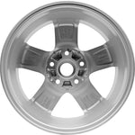 New 16" 2008-2015 Nissan Rogue Silver Replacement Alloy Wheel - 62538 - Factory Wheel Replacement