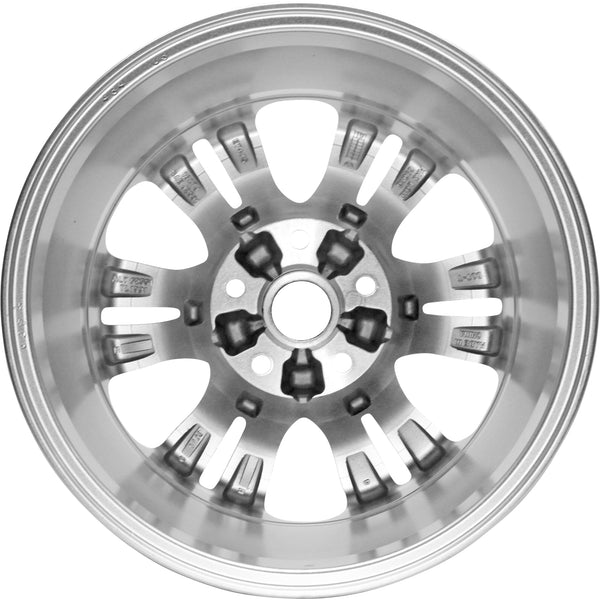 New 16" 2010-2013 Nissan Altima Silver Replacement Alloy Wheel - 62551 - Factory Wheel Replacement