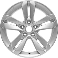 New 17" 2010-2013 Nissan Altima Silver Replacement Alloy Wheel - 62552 - Factory Wheel Replacement