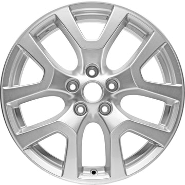 New 18" 2011-2015 Nissan Rogue Silver Replacement Alloy Wheel - 62561